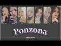 Ponzona - PURPLE KISS【日本語字幕/カナルビ/歌詞/パート分け】