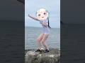強風の中踊ってみたｗｗｗ #夜の踊り子