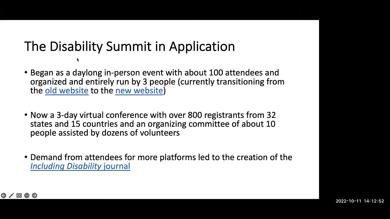 CED Ability Grand Rounds Webinar: Creating Sustainable Global Cross-Disability Communities
