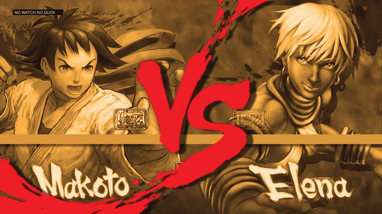 duke728 (Makoto) vs Busan24 (Elena) USF4 ranked match