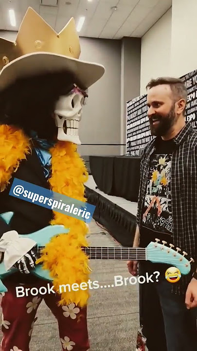 One Piece Cosplayer meets Brook #shorts