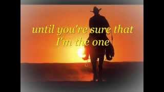 The One / music by Gary Allan