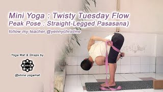 20201125 MINI YOGA: TWISTY TUESDAY FLOW (Peak Pose: Straight-Legged Pasasana)
