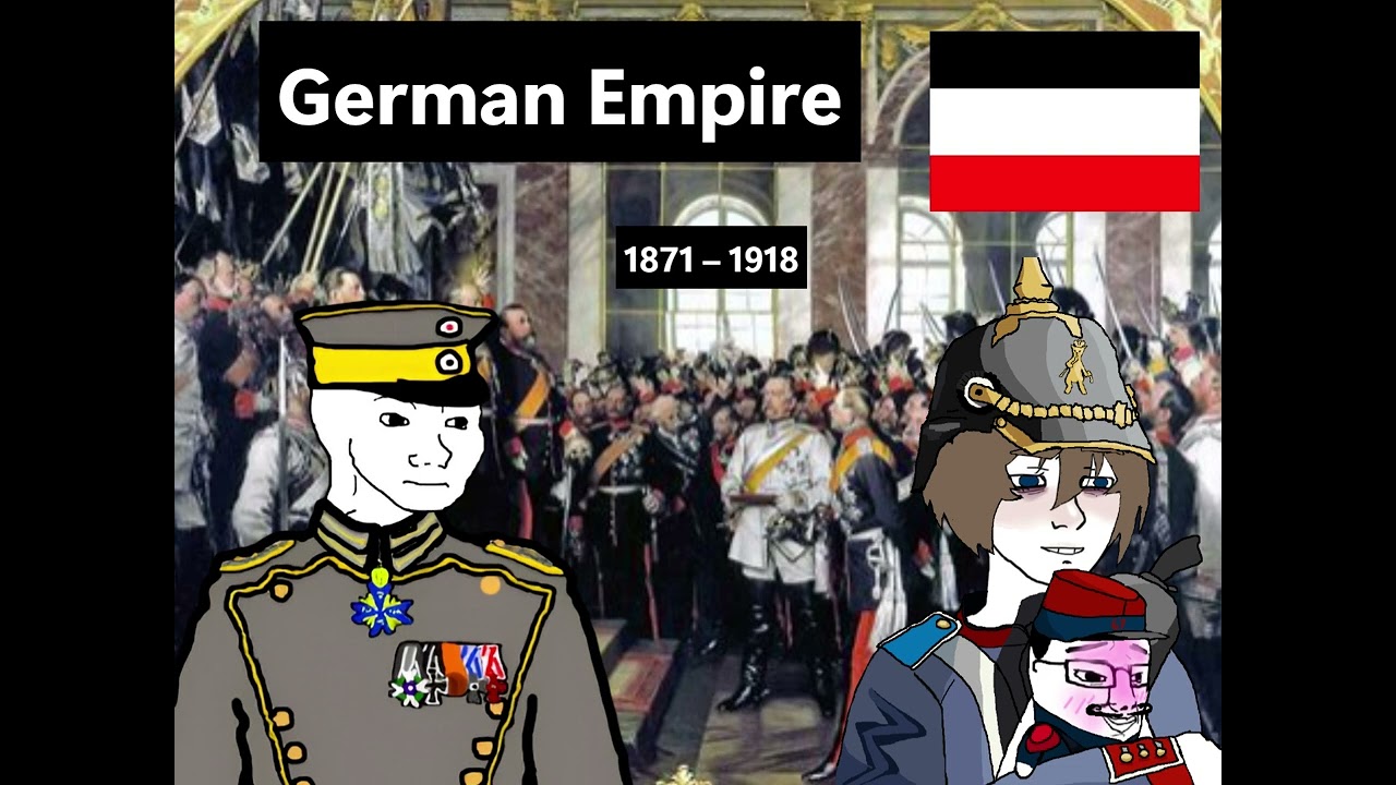 The history of Germany be like