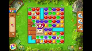 GardenScapes Level 2290 no boosters (20 moves)