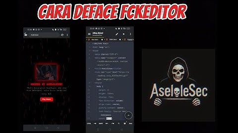 Cara deface FCKeditor cocok untuk pemula 
