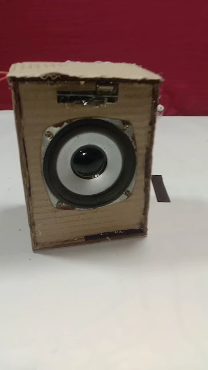how to make homemade mini DJ speaker 🔊🔊 #youtube #trending #viral#shortvideos