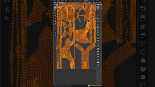Manual vs Auto UV Unwrap #shorts #blender #blender3d  #blenderaddon #3dmodeling