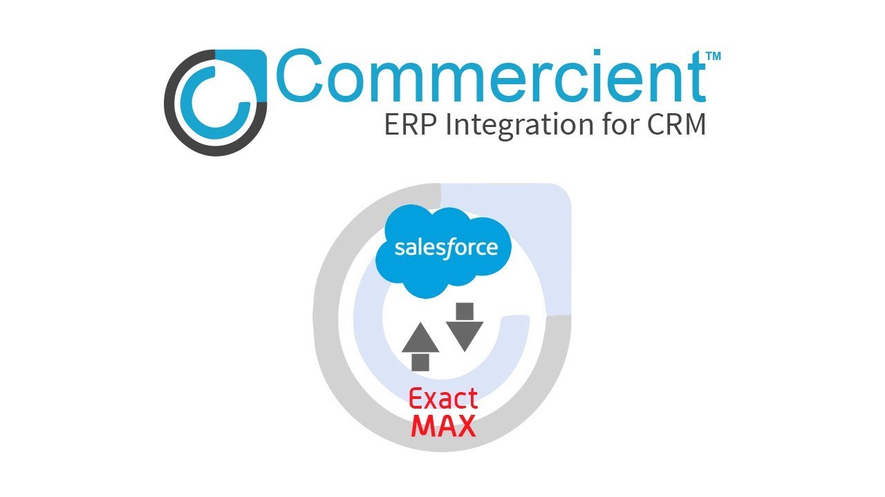 Commercient SYNC for Exact Max and Salesforce