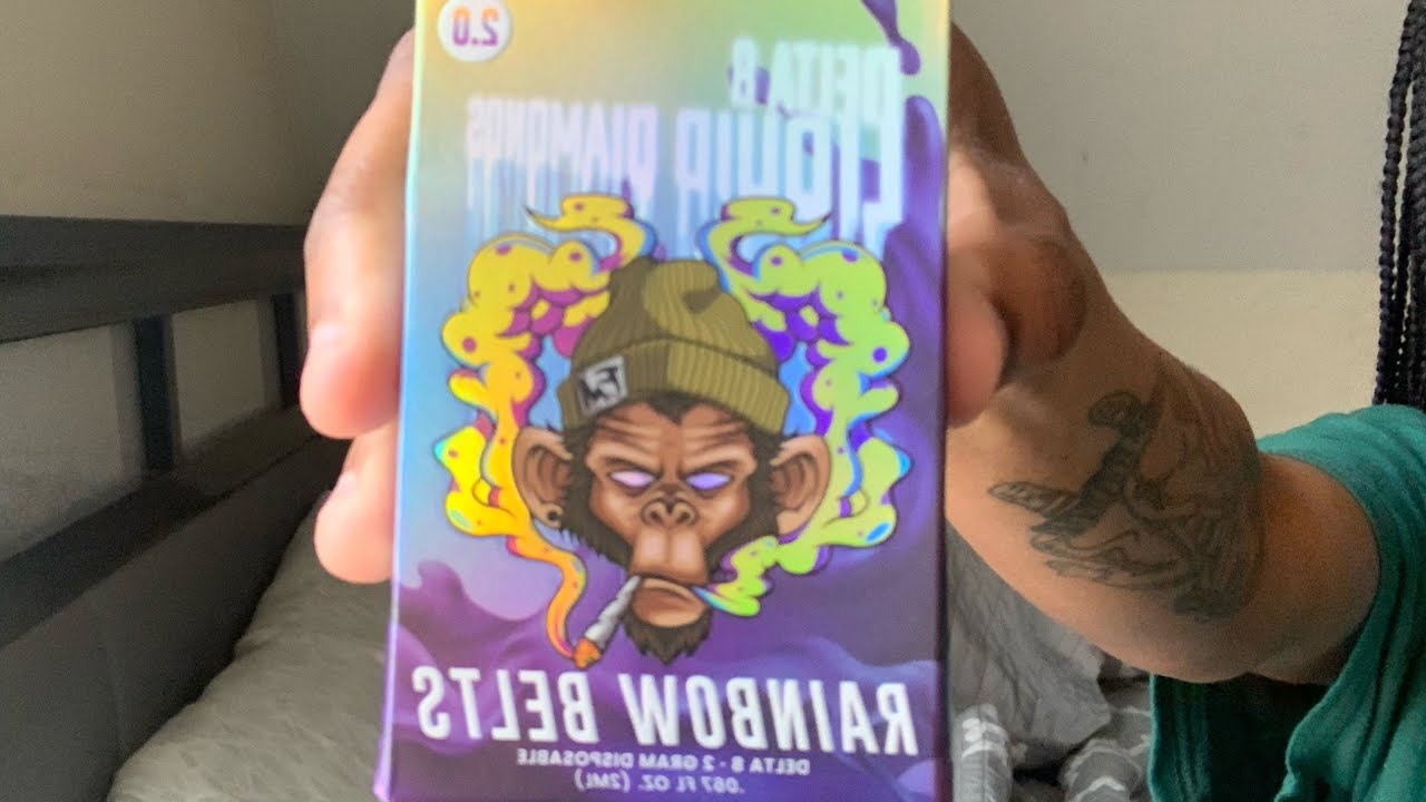 Flying Monkey Delta 8 Liquid Diamonds Disposable | 2g - Rainbow Belts review 🍃