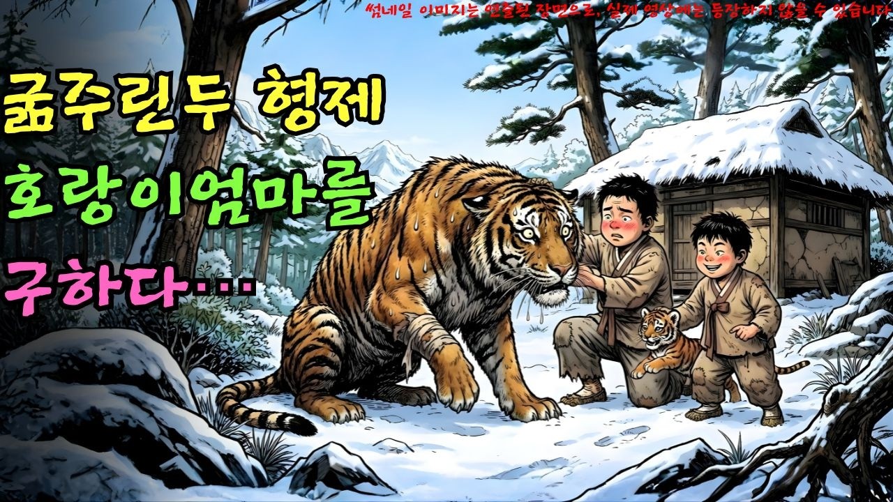 👉 굶주린 두 형제, 호랑이 엄마를 구하다… 황금빛 기적의 소문이 온 마을을 뒤흔들다 | 야담 |옛날이야기 |민담 |전설 | 설화