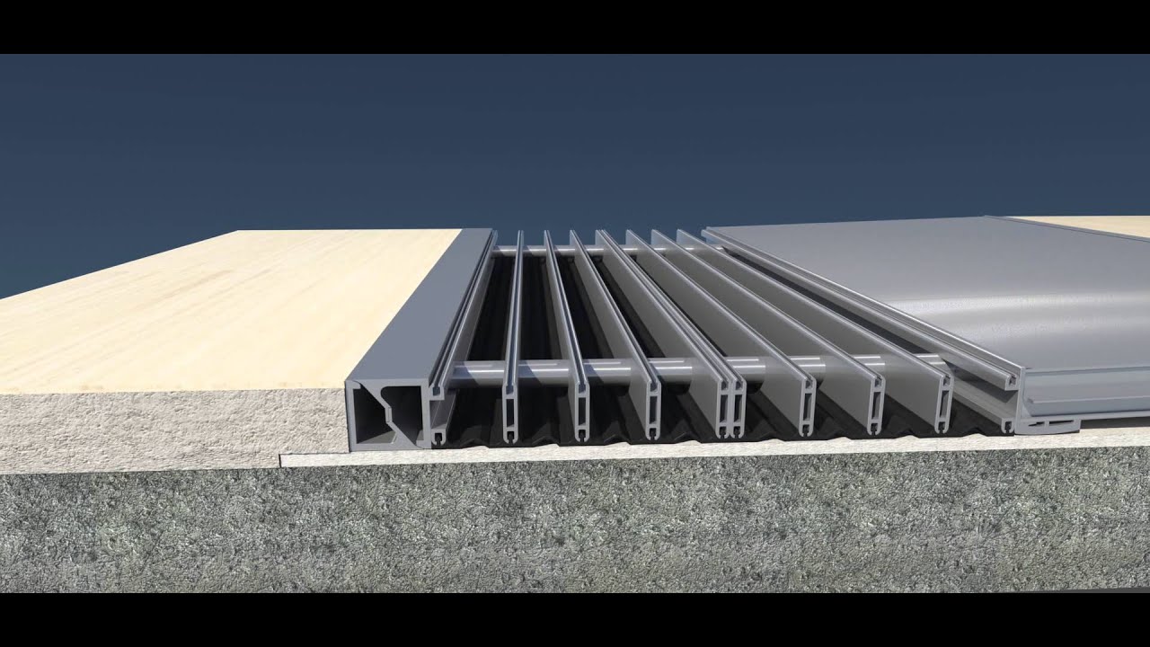 Expansion Joint Cover for Base Isolated Buildings K3D Seismic Joint