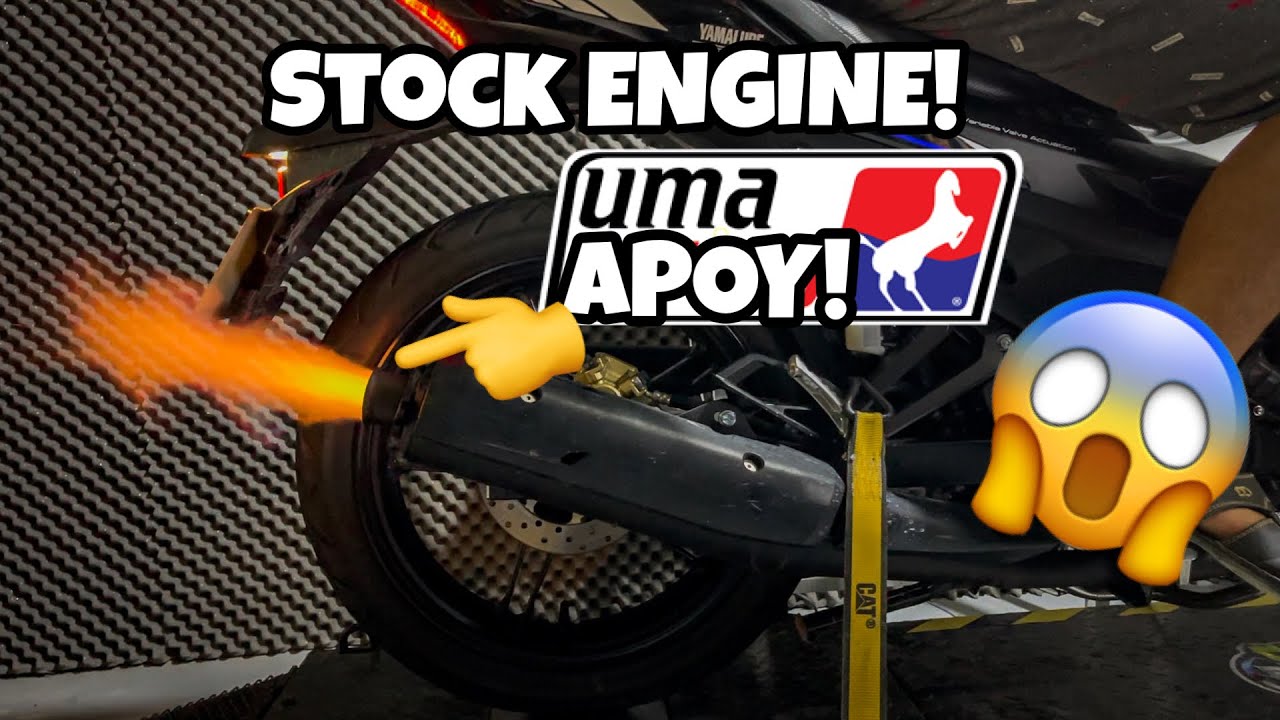 PINA DYNO TUNE KO YUNG SNIPER 155R | UMA M5 ECU AND UMA V3 EXHAUST