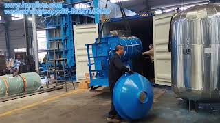 Ship EPS pre expander machine, EPS drying Bed and auxiliary equipments production line