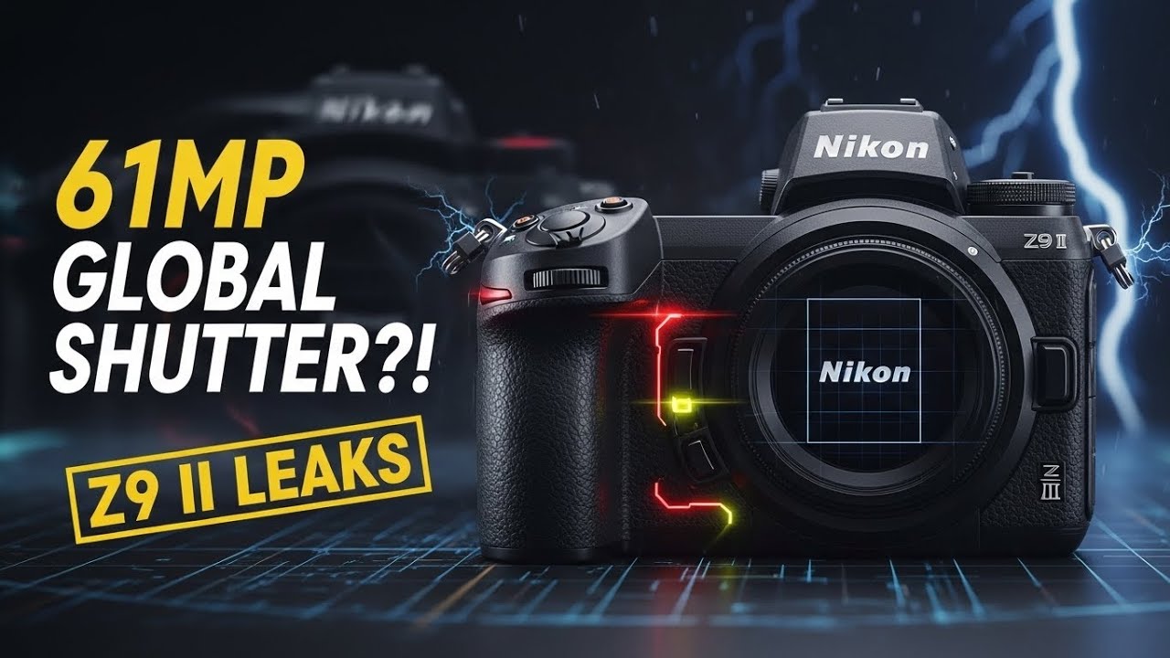 Nikon Z9 II — Слухи не соответствуют действительности: 61-мегапиксельный многослойный сенсор и гл...
