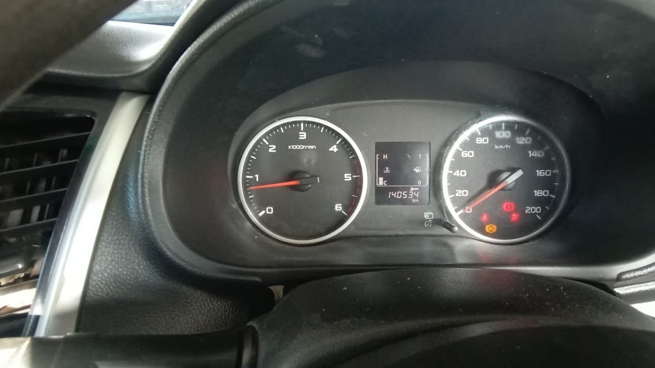 Cara Cek instrument cluster / Speedometer berfungsi atau tidak  Mitsubishi all new Triton GLS