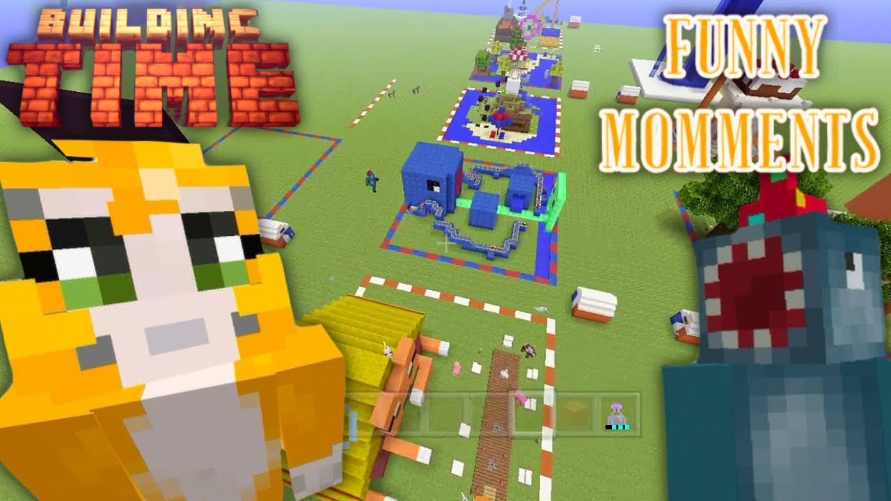 Stampy funny moments - Building time compilation - YouTube