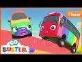 🌈 Magic Buster's Rainbow Super Power | I Hour of Fun | Go Buster - Bus Cartoons & Kids Stories