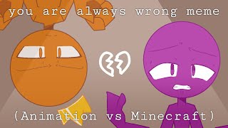 (EP 30 SPOILERS) you are always wrong meme || ft. AvM Purple \& King Orange (fan-made)