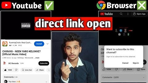 How to open instagram link in youtube app directly || Using dynamic link | sandy bro (kannada)