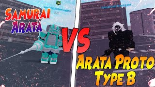 SAMURAI ARATA IS OUT?! SHOGUN ARATA VS PROTO-TYPE II ARATA (Roblox) Ro-Ghoul