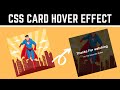 CSS Card Image Zoom effect On Hover || CSS Card Hover Animation Effect || HTML & CSS