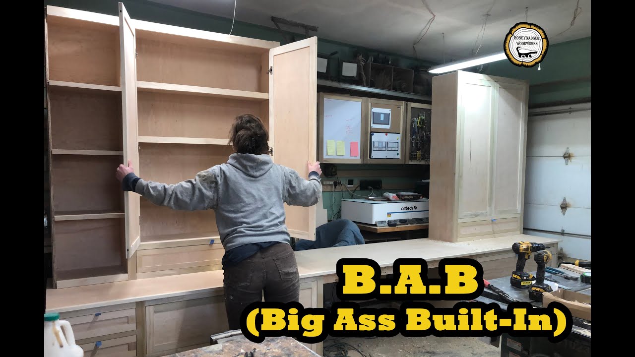 How to Build Custom Cabinets for Extra Storage [Woodworking Projects ...