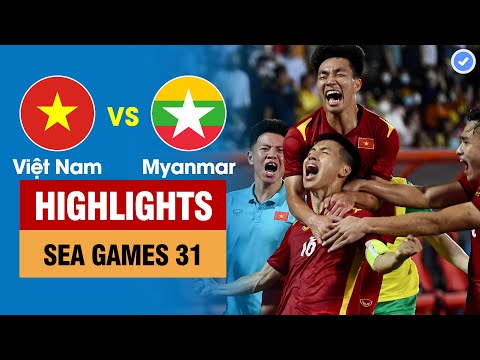 Highlights U23 Việt Nam vs U23 Myanmar | Đẳng cấp Hùng Dũng tỏa sáng đúng lúc giúp VN lên đỉnh bảng