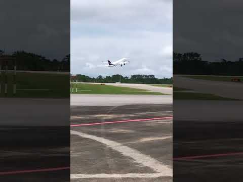 Latam Airlines Airbus A320-273 Take off international airport Rio broc