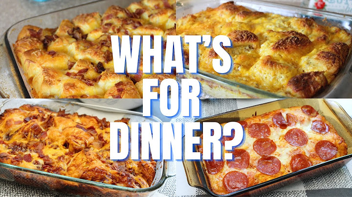 What’s For Dinner || DELICIOUS RECIPES USING CANNED BISCUITS || 4 EASY RECIPES