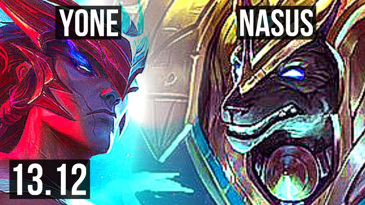 Nasus Top Vs Yone  | Rage quit  | AFKTopGLTeam | League of Legends