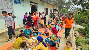 Sự Béo bất ngờ lên ông Ngoại Đám hỏi con gái 16 mâm ngoài trời trên đồi thông. Nguyễn Tất Thắng