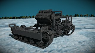 Piston engine tank showcase (Space Engineers)