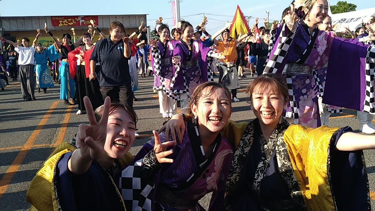 2025・7月13日・岩手県奥州市・YOSAKOI・総踊り〜「ねぶたYOSAKOI大