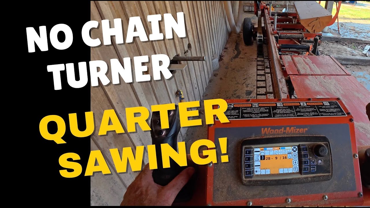 Quarter Sawing With One Hand Tied Behind My Back?