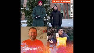 Code Week 10: Birthday messages from the #CodeWeek community