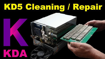 Take Apart a Goldshell KD5 KD6 CK5 CK6 HS5 ~ ASIC Miner Runs Hot Overheating DIY Open Deep Cleaning