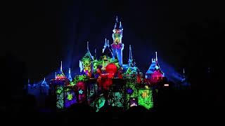 Mickeys Mix Magic New 2023 With Projections On Castle In 4K