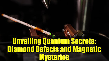 Unveiling Quantum Secrets: Diamond Defects and Magnetic Mysteries