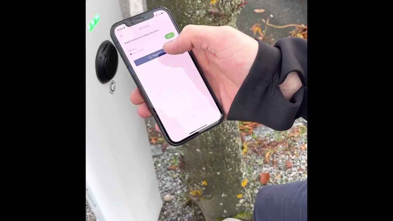 Tilføj RFID-kort (ladebrik) til din konto i drivee appen.