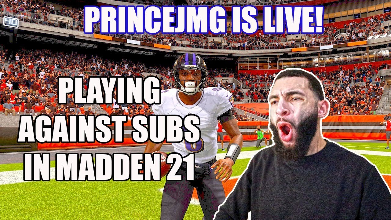 princejmg is live! Merry Christmas!!! Playing Madden 21 Against Subs!!!
