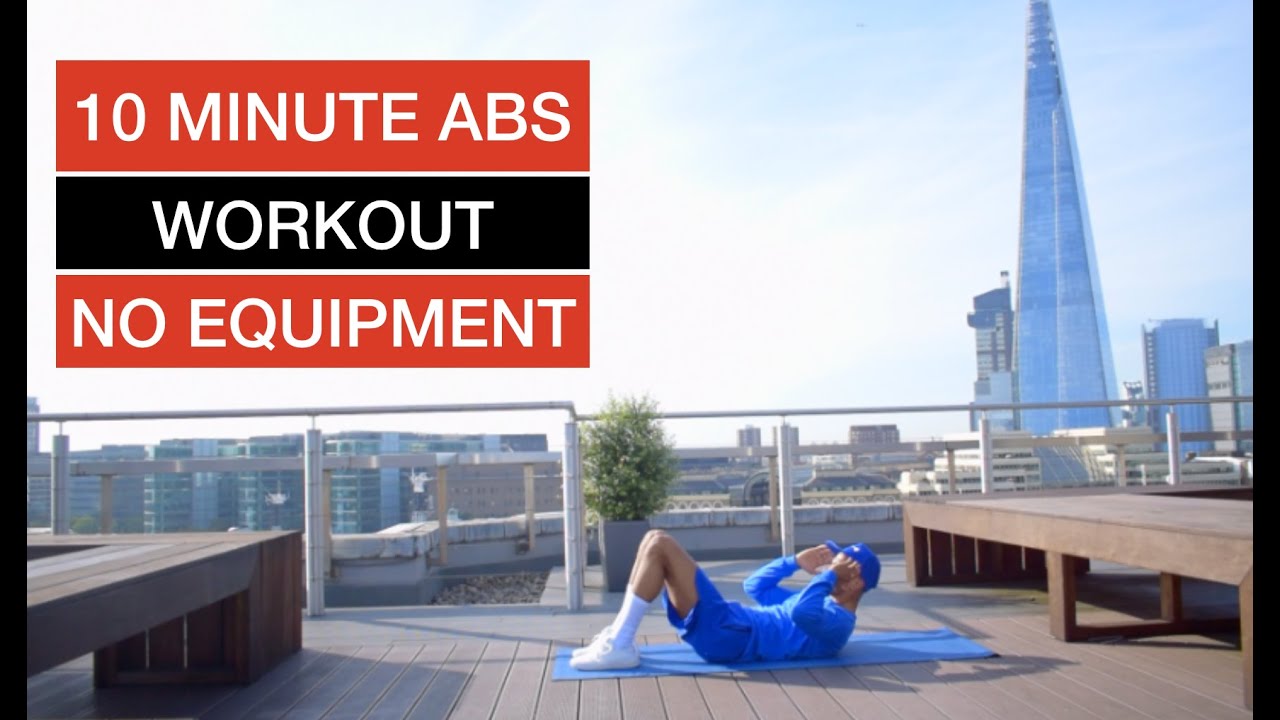 10 MINUTE ABS WORKOUT FOR BEGINNERS | 10 MIN ABS WORKOUT | HOME ABS ...
