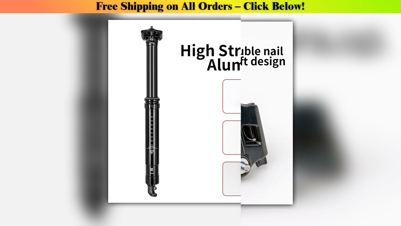 Bicycle  Dropper Seatpost 34.9X400mm For MTB 125mm Travel Wire Control Hydraulic Seat Post 34.9 mm