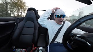 Download Lagu IK KOM IN EEN HAGELBUI TERECHT MET DE CABRIO 😂 #4482#4483 MP3