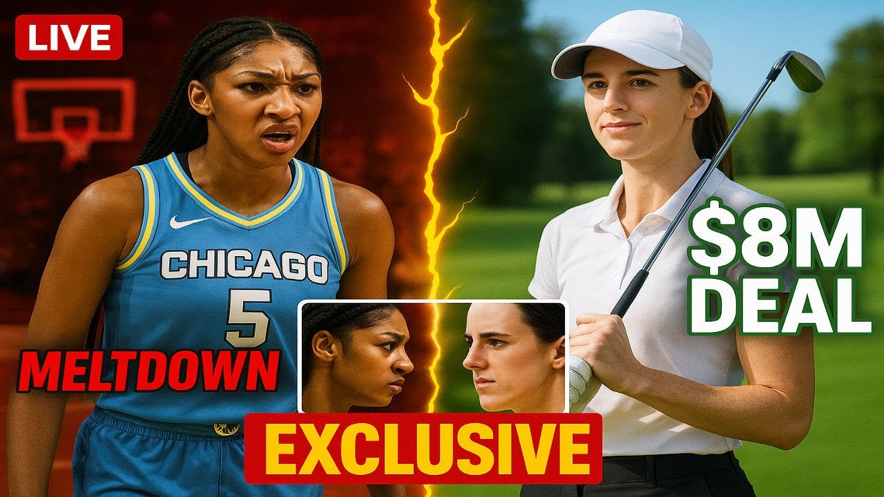 Angel Reese LOSES IT Over Caitlin Clark's $8M Golf Deal?! EXPOSED