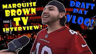 Arizona Cardinals Draft Party Vlog! I made it on TV!
