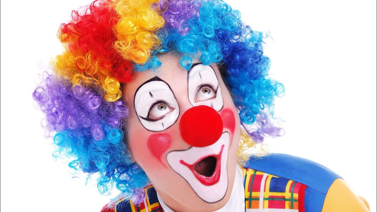 Аквагрим клоуна как нарисовать