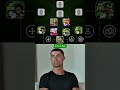 Cristiano Ronaldo choose 11 Xl player 😱🔥💀👿👽#football #efootball #pes #efootball2024 #shorts