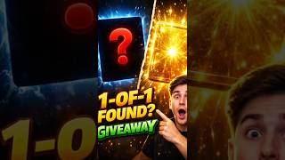 found a 1-of-1 SECRET card! 😱💎 (Giveaway at 1k Subs)"