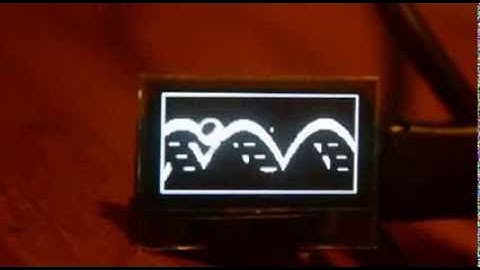 MSP430 OLED image display